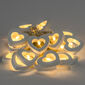 Hearts dekoratív fényfüzér, 20 LED