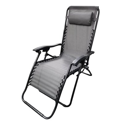 Happy Green Krzesło ogrodowe składane Norwich, 165x 65 x 113 cm