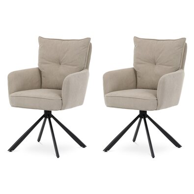 Set de scaune de sufragerie cu mecanism deîntoarcere HC-X1128 LAN2, manșestru, 2 buc.