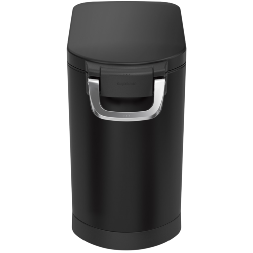 Simplehuman Kontajner na suché krmivo s poistkou 25 l, čierna mat