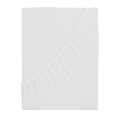 4Home jersey простирадло Mako білий, 90 х  200 см