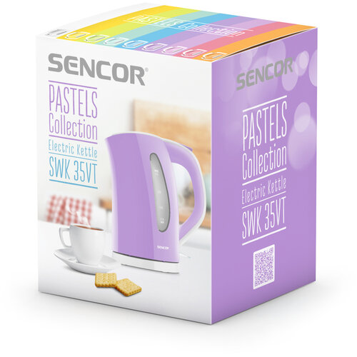 Sencor SWK 35VT czajnik bezprzewodowy, fioletowy