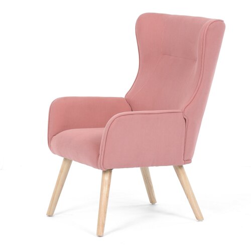 Kreslo ušiak PINK2, ružová