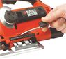 Přímočará pila,  Black & Decker, KS900EK 600W, červená