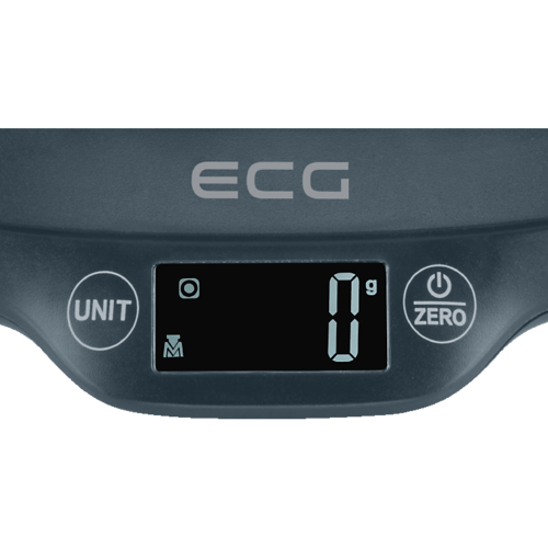 ECG KV 1120SM digitalna kuhinjska tehtnica, siva