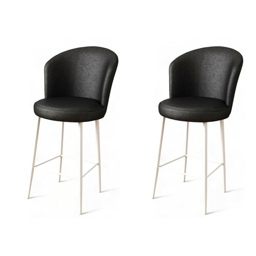 Uras Black and White bárszék szett, 2 db