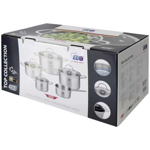 Elo 42505 5-delni set loncev iz nerjavečega jeklaTop Collection
