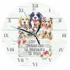Bohemia Gifts Fa óra - Kutyabarátoknak, 24 cm