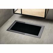 AQUALINE PCD014 fürdőszobaszőnyeg 50 x 80 cm, szürke
