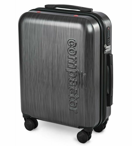 Compactor Kabinno prtljago Cosmos S, 55 x 20 x 40cm, temno siva