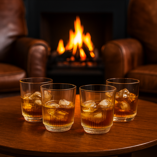 Komplet kozarcev za whisky Atmos 320 ml, 4 kos