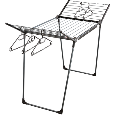 Leifheit Sušiak na bielizeň Pegasus 200 Solid Black