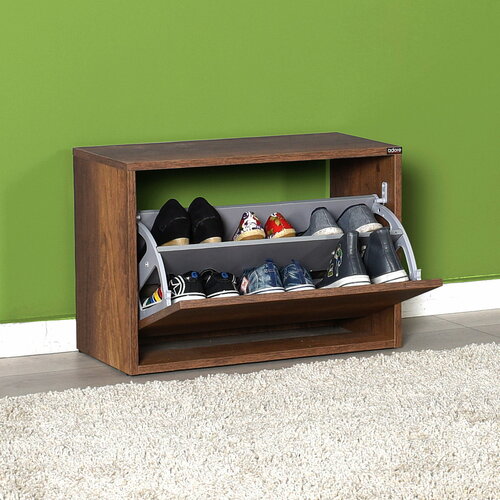 Schuhschrank Oslo Walnut I