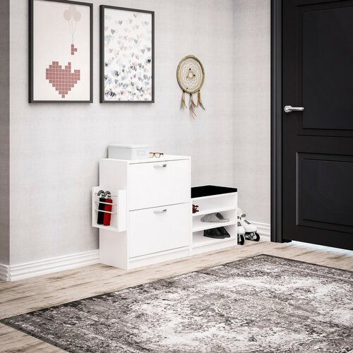 Schuhschrank Trend White