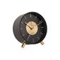 Karlsson 5919BK design ceas cu alarmă 12 cm ,negru