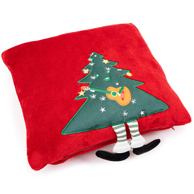 4Home Božični prevlek za blazino Merry Christmastree, 40 x 40 cm