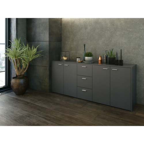 Skříňka HUGOS 180, grafit