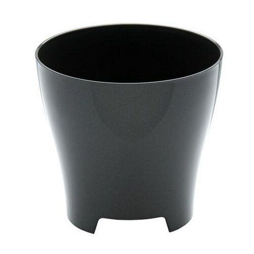 Plastia Luna pojemnik na doniczkę 3 szt. antracyt
