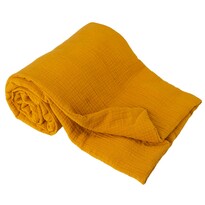 Dětská deka žlutá, 75 x 100 cm