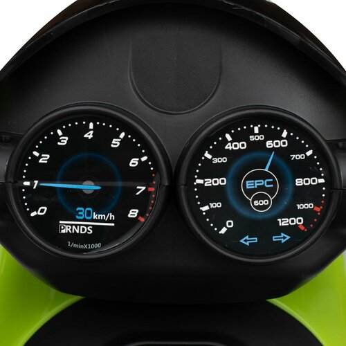 Baby Mix Elektryczny motocykl dla dzieci Police,zielony