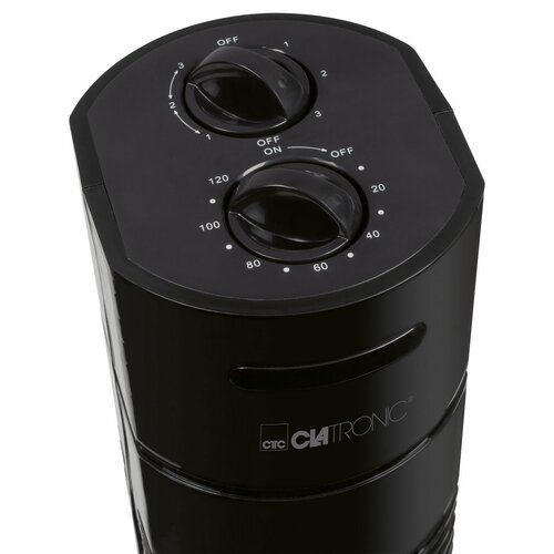 Clatronic TVL 3770 oszlopos ventilátor, feketeszínű