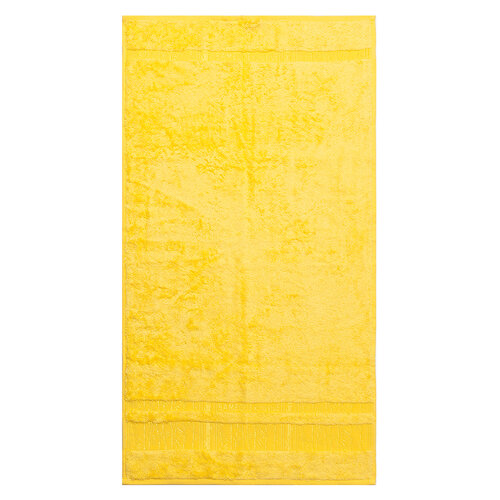 Ręcznik Bamboo żółty, 50 x 90 cm