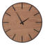 Nástěnné hodiny Lignum, pr. 45 cm, kov a MDF