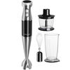 Blender vertical Concept TM4900 cu tocător, tel și bol de amestecare 1000 W BLACK