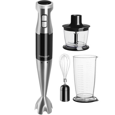 Concept TM4900 blender z rozdrabniaczem, trzepaczką i miską do mieszania 1000 W BLACK