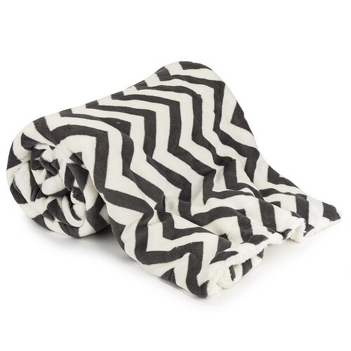 4Home gyapjú hatású pléd Wave, 150 x 200 cm