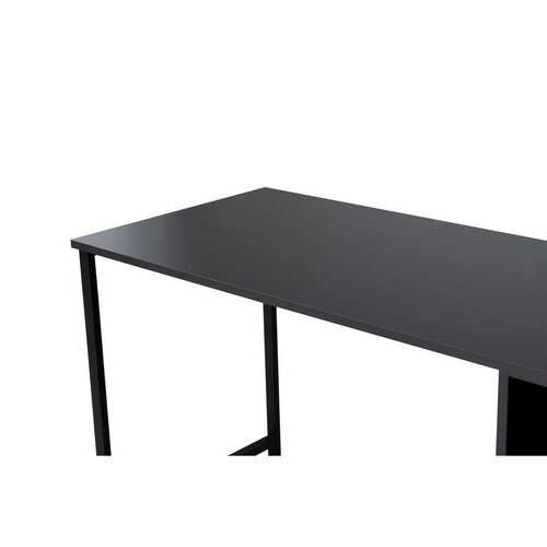 Pracovný stôl Twin Anthracite and Blackfarbe