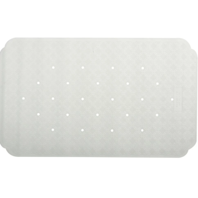 Spirella Anti-Rutsch-Badewannenmatte RUBY, weiß, 70 x 40 cm