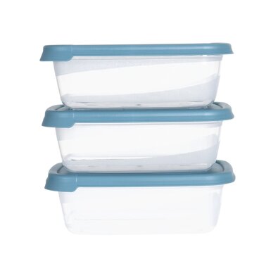 EH 3-delni set plastičnih posod Alimenti