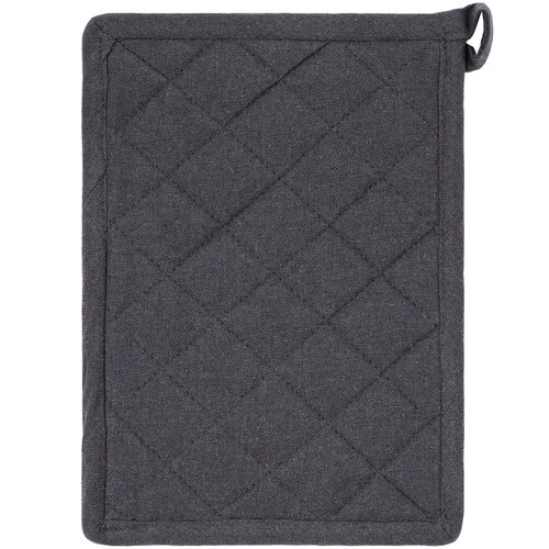 Potholder and trivet Heda wine red / grey, set of2