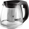 Lamart LT7025 Teekanne Verre 1,1 l, schwarz