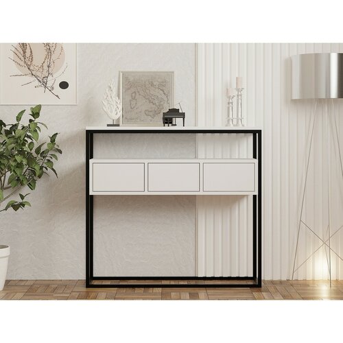 Guarda Biely a čierny odkladací stolík