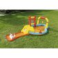 Bestway Aufblasbarer Pool mit Rutsche und Kegeln, 453 x 213 x 117 cm