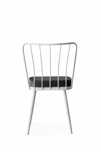 Set de scaune de sufragerie Yildiz White, 2 bucăți