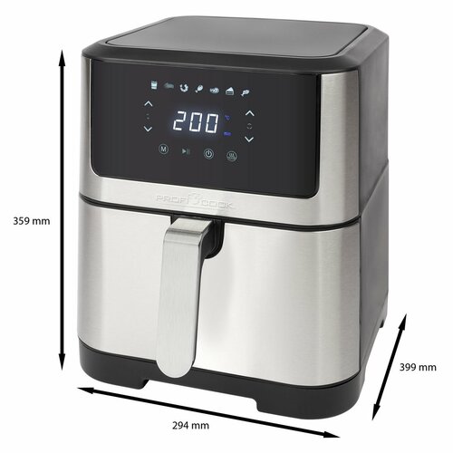 ProfiCook FR 1269 H forrólevegős fritőz, 8 l