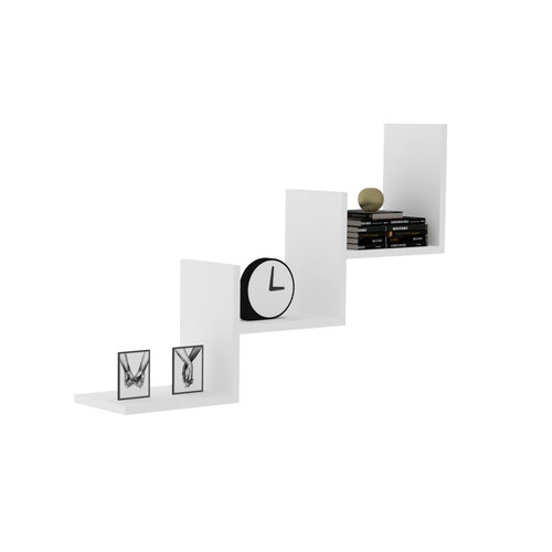 Wandregal Mist White