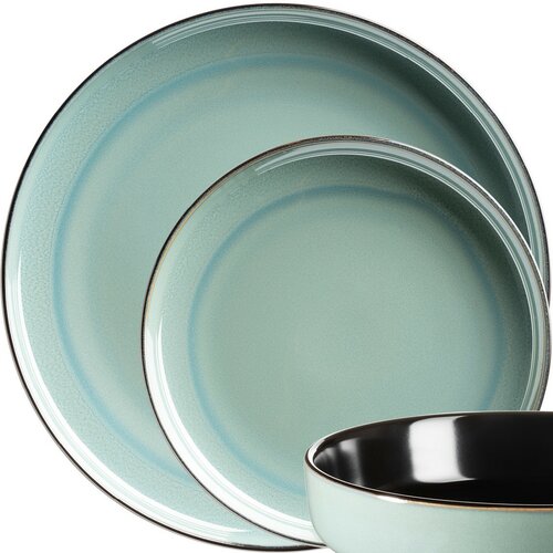 Set de masă Mäser 10 piese ALENIA, verde