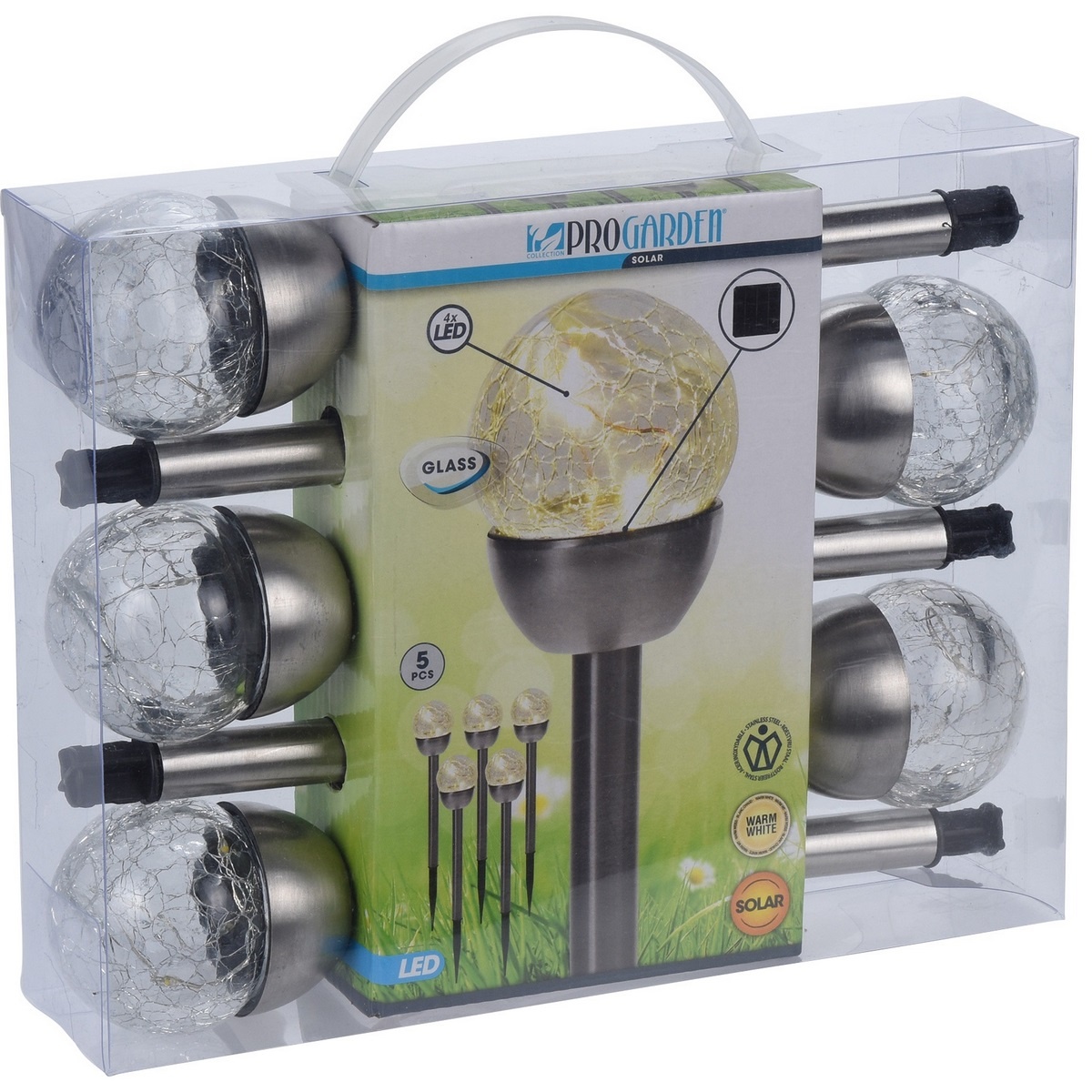 Set lămpi solare LED Darell, 5 buc