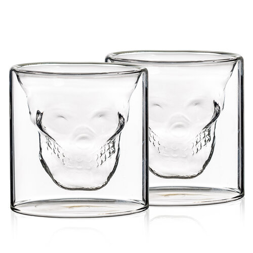 4Home Kieliszki do wódki Skull Hot&Cool 80 ml, 2 szt.