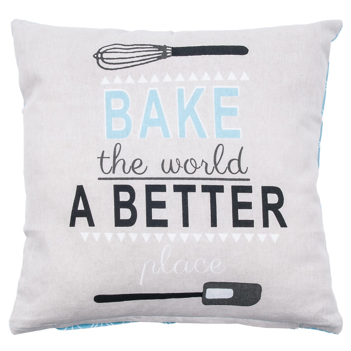 Trade Concept Obliečka na vankúšik Bake the world a better place, 40 x 40 cm