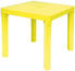 Plastový detský stôl, žltá