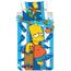 Dětské bavlněné povlečení The Simpsons Bart skater, 140 x 200 cm, 70 x 90 cm