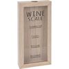 Dřevěná dekorace Wine Scale, 30 x 15 cm