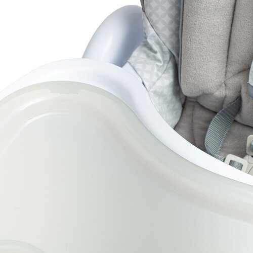 Baby Mix Dětská jídelní židlička Infant, šedá
