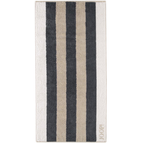 JOOP! Ręcznik kąpielowy Gala Stripes Stein, 80 x 150 cm