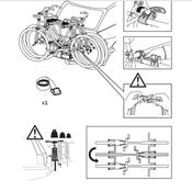 Sixtol Nosilec koles na vlečno napravo BIKE 3BULL, 3 kolesa